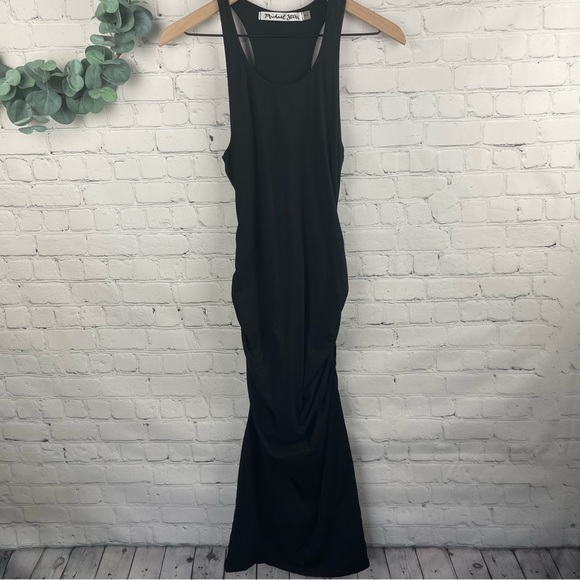 MICHAEL STARS Vivian Racerback Midi Dress Size PXL - Picture 1 of 6